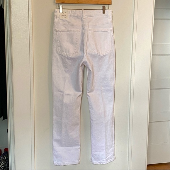 Zara Women's White Jeans - Picture 2 of 8
